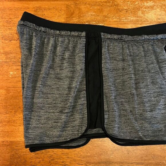 Women's Tek Gear Running Exercise Shorts Gray Black XXL - Picture 5 of 5